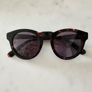 Diff eyewear original brown tortoise dimes